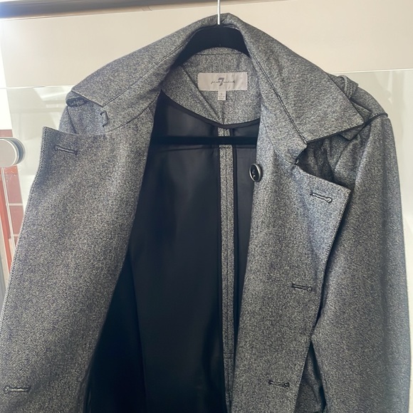 Seven for all mankind raincoat - Picture 3 of 4